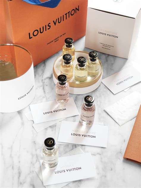 louis vuitton fragrance sample set|louis vuitton fragrance gift set.